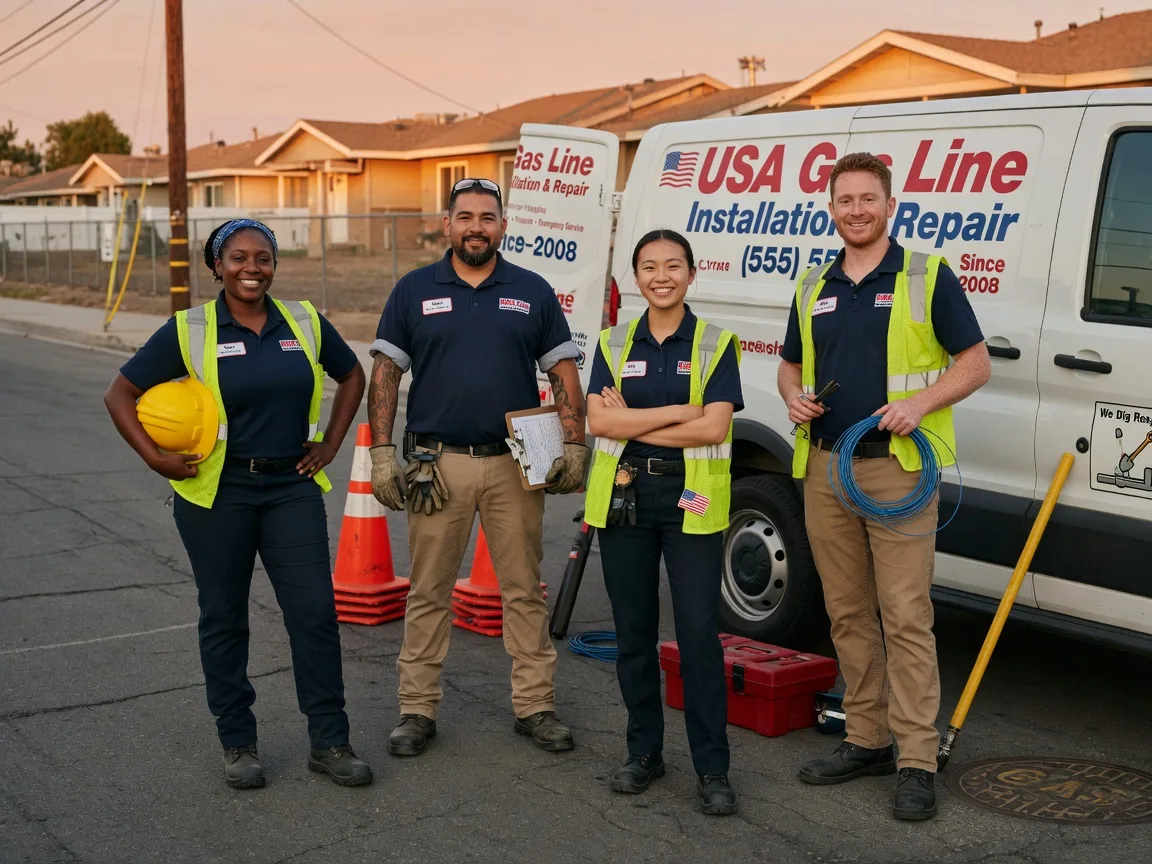 Gas Line Installation company in Guy, AR